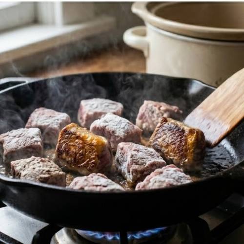 Step 2: Brown the Beef Step 2: Brown the Beef