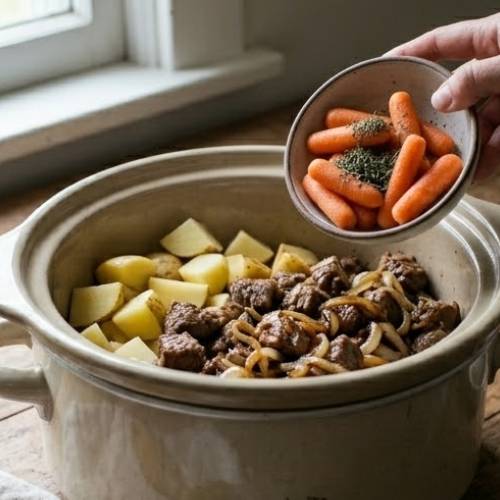 Step 5: Add the Veggies and Seasonings Step 5: Add the Veggies and Seasonings