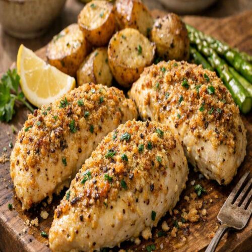 Baked Dijon Chicken Recipe Creamy Mustard Sauce
