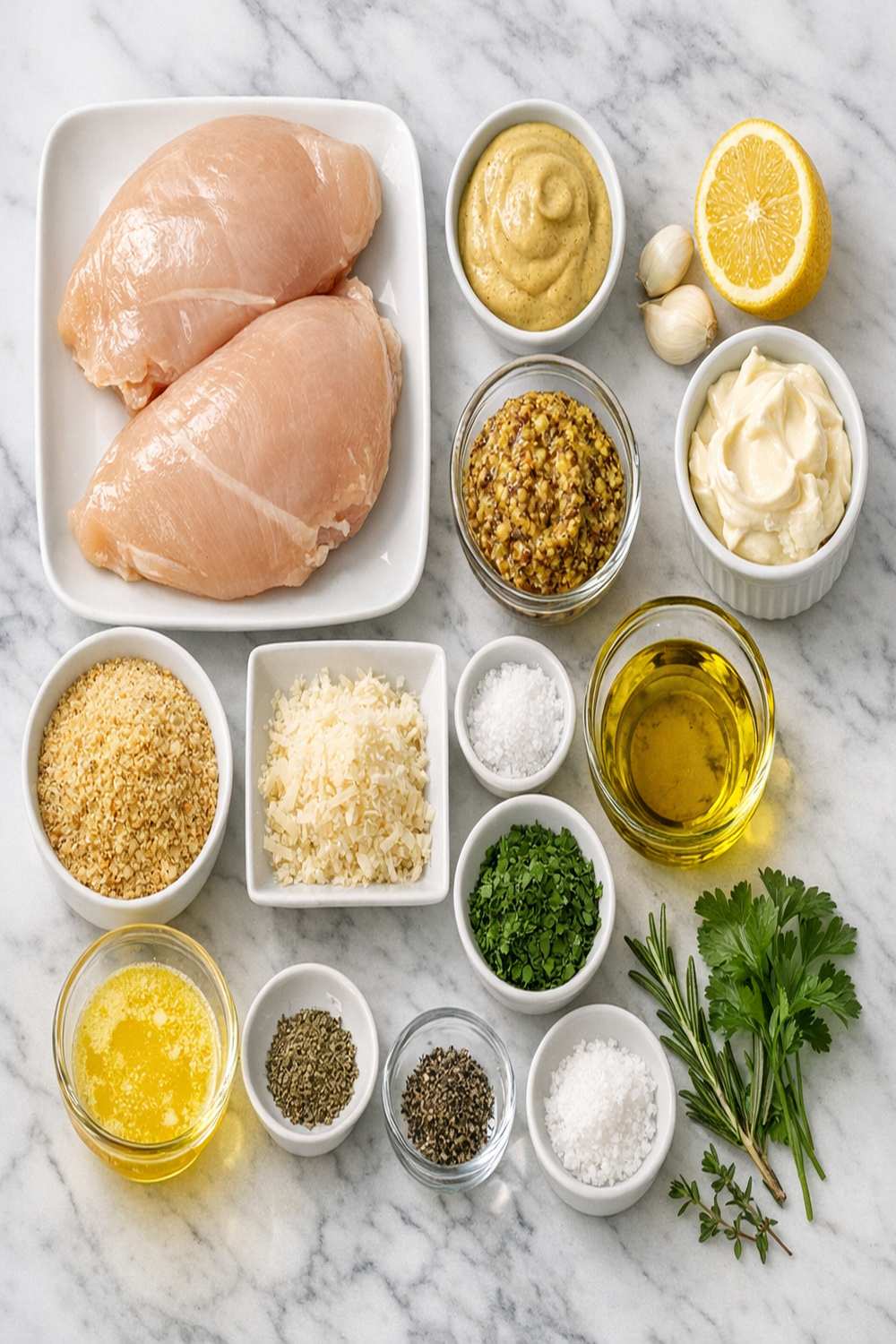 Baked Dijon Chicken Recipe ingredients