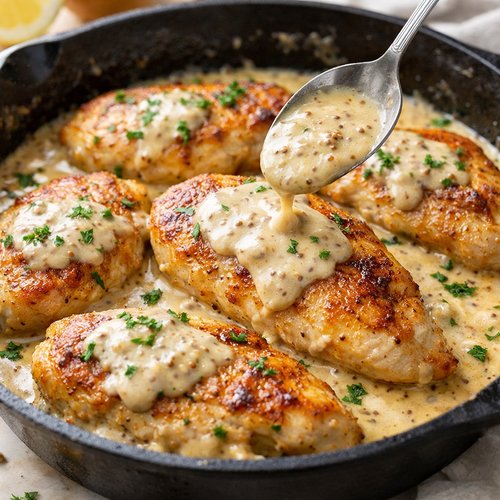 Step 9: Return the Chicken and Serve