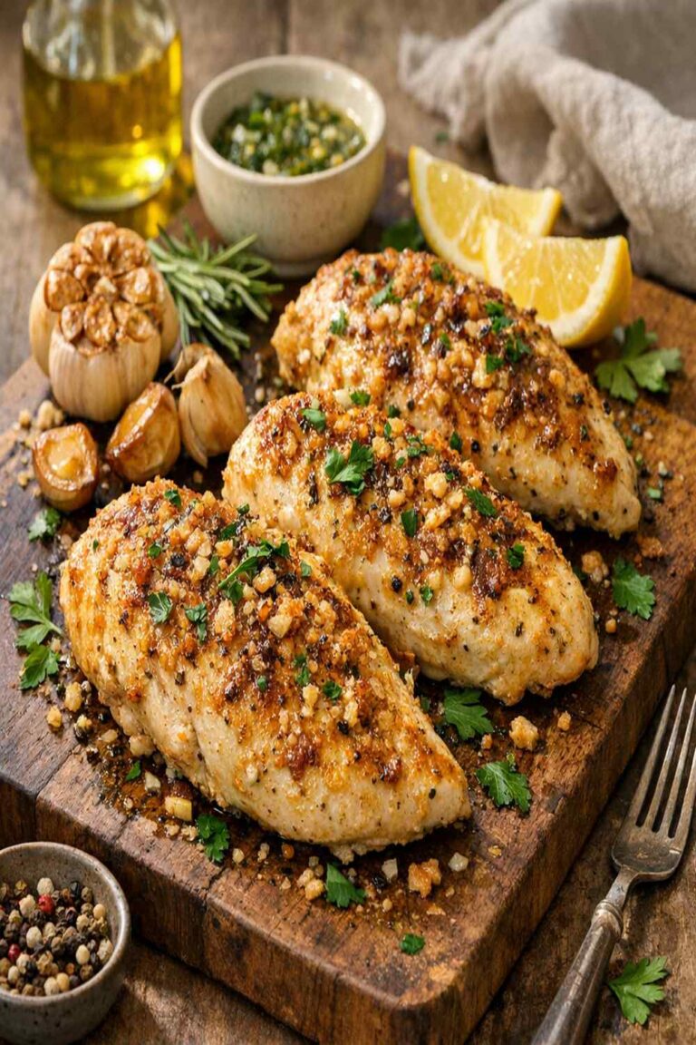 Baked Garlic Chicken Recipe