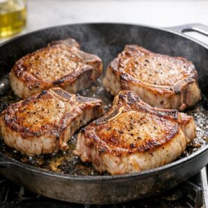 Baked Pork Chop Gravy Recipe step 2