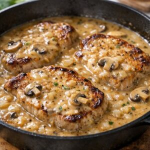 Baked Pork Chop Gravy Recipe step 4