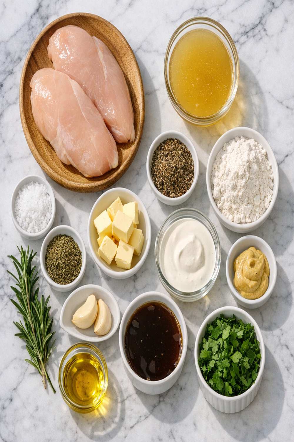 Chicken Breast With Gravy Recipe ingredients