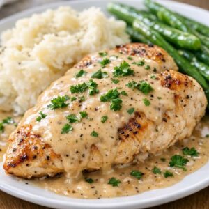 Chicken Breast Gravy Recipe step 8