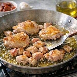 Chicken Chorizo Paella Recipe step 1
