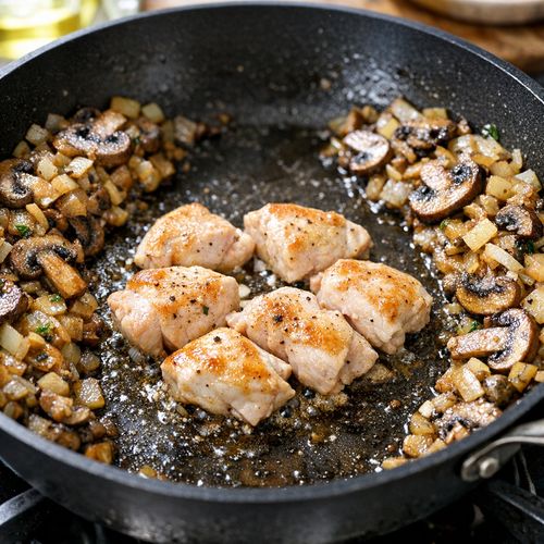 Step 5: Brown the Chicken Properly