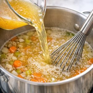 Chicken Noodle Soup Lemon Recipe Budget step 4