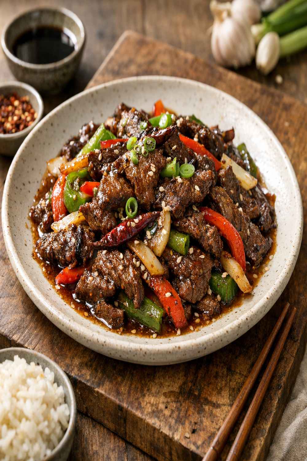 Chinese Pepper Beef Recipe