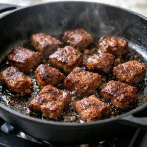 Chinese Pepper Beef Recipe Meal Prep step 3