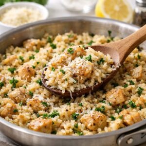 Garlic Chicken Rice Recipe step 8