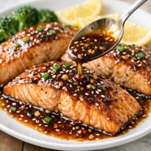 Honey Soy Salmon Recipe step 9