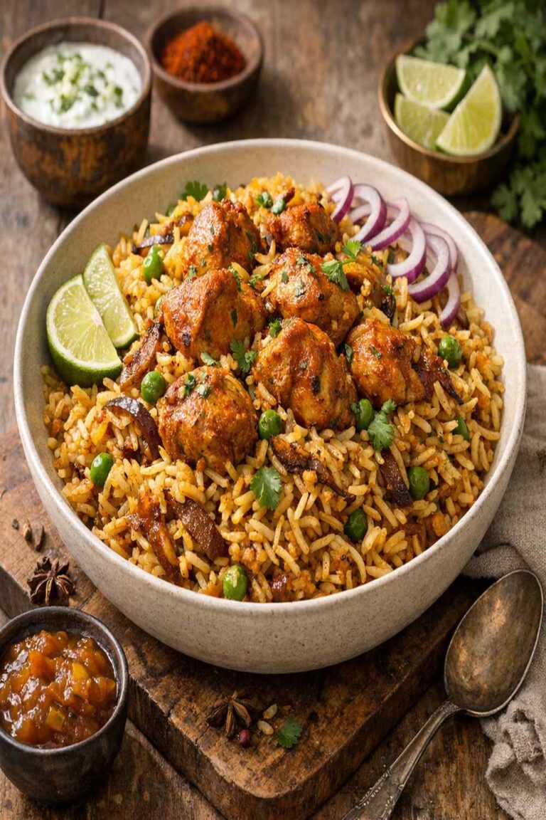 Indian Chicken Rice Recipe