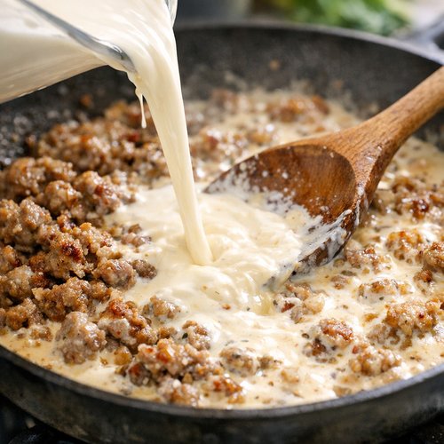 Step 5: Create the Cream Sauce (The Magic Happens Here)